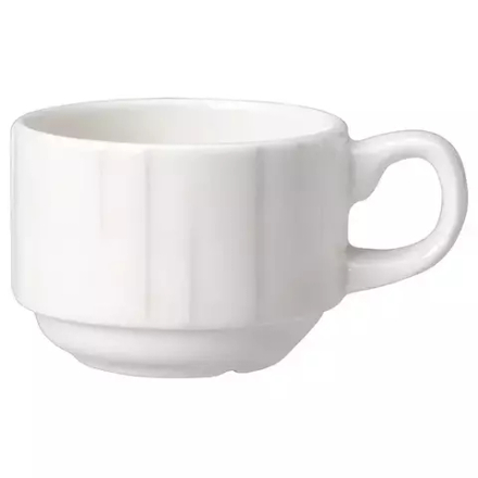 Чашка кофейная «Алина» фарфор 85мл D=61/39,H=45мм белый