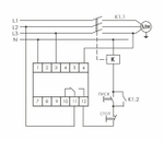 Реле контроля изоляции RKI 16 AC-1 для контроля сопротивления изоляции в обмотках электродвигателей