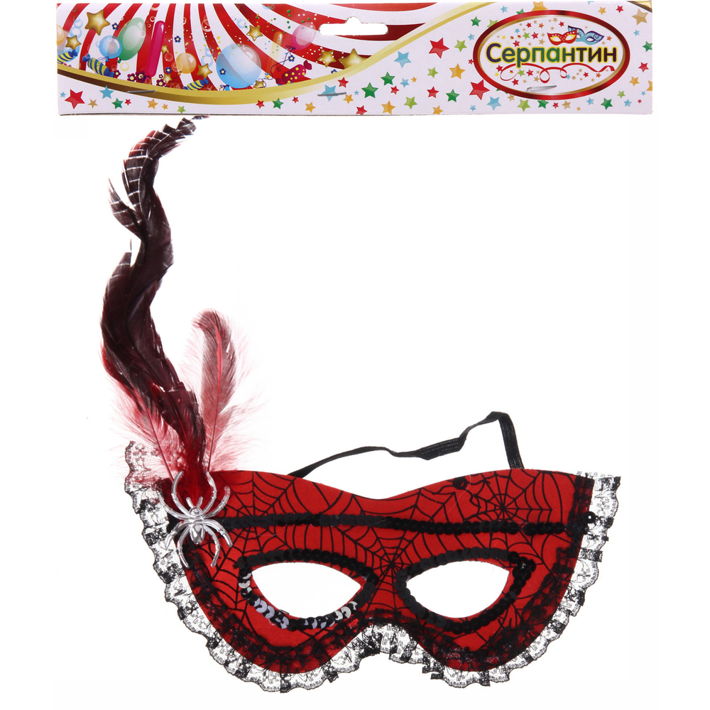Маска карнавальная «Страшная красота», микс