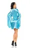 Samira peignoir Turquoise