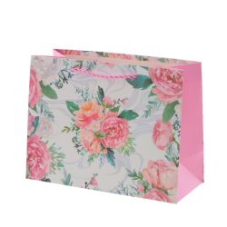 GAEM Пакет подарочный S (бумага 210г/м2, блок микс 12шт), L24 W10 H18 см, 4в.