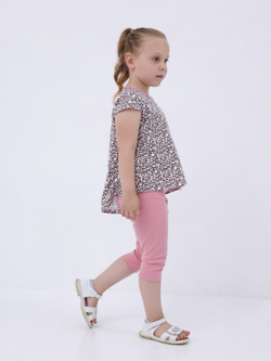 Бриджи для девочки, модель №1, рост 104 см, пудровые