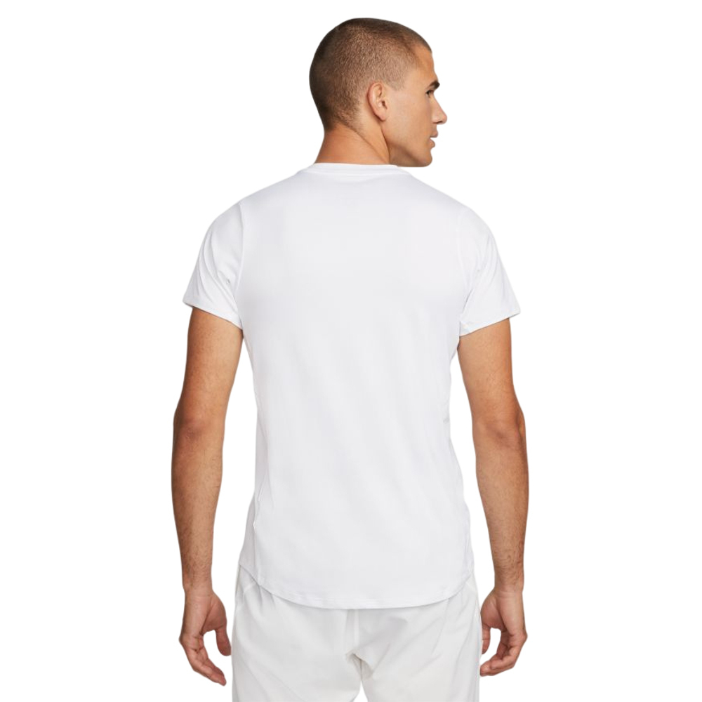 Мужская теннисная футболка Nike Men's Dri-Fit Advantage Crew Top - белый