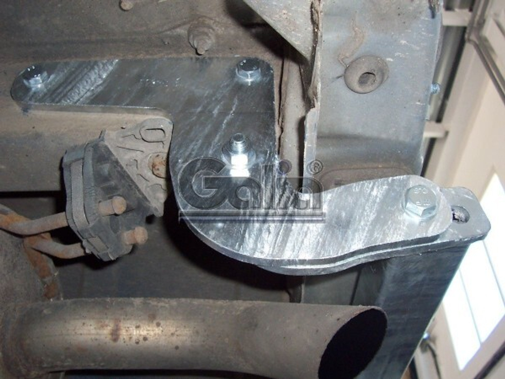 Фаркоп оцинкованный Galia F087A для FIAT Stilo универсал 2001-2007(паспорт и сертификат в комплекте)(без электрики)