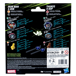 Игровой набор Hasbro Beyblade X Marvel Iron Man G0287 vs Thanos G0287 — фото 4