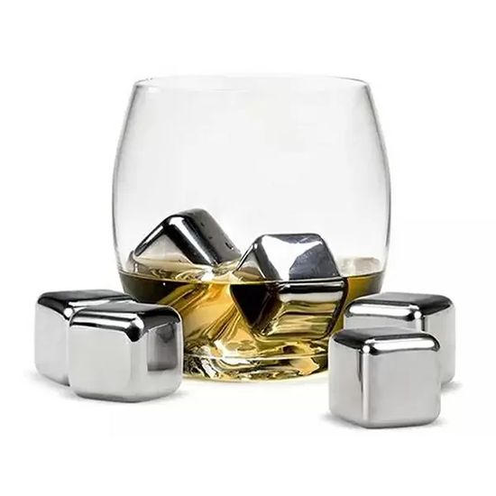 Охлаждающие камни для виски (4 шт.) Circle Joy Ice Cubes (CJ-BK03)