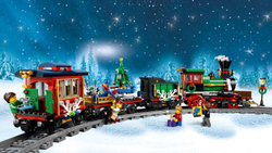 LEGO Creator Expert: Новогодний экспресс 10254 — Winter Holiday Train — Лего Креатор Творец Создатель Эксперт