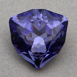 Swarovski 4706 Trilliant FS, Tanzanite F