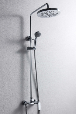 OPAL R душевая колонна со смесителем для душа (верхний душ круглой формы)(старый арт.F9125183CP-A2-RUS)