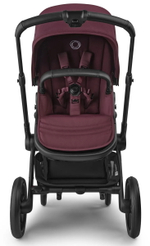 Коляска Bugaboo Fox 5 Renew complete 2 в 1 Black/Dark Cherry-Dark Cherry