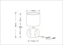 Декоративная настольная лампа Arte Lamp