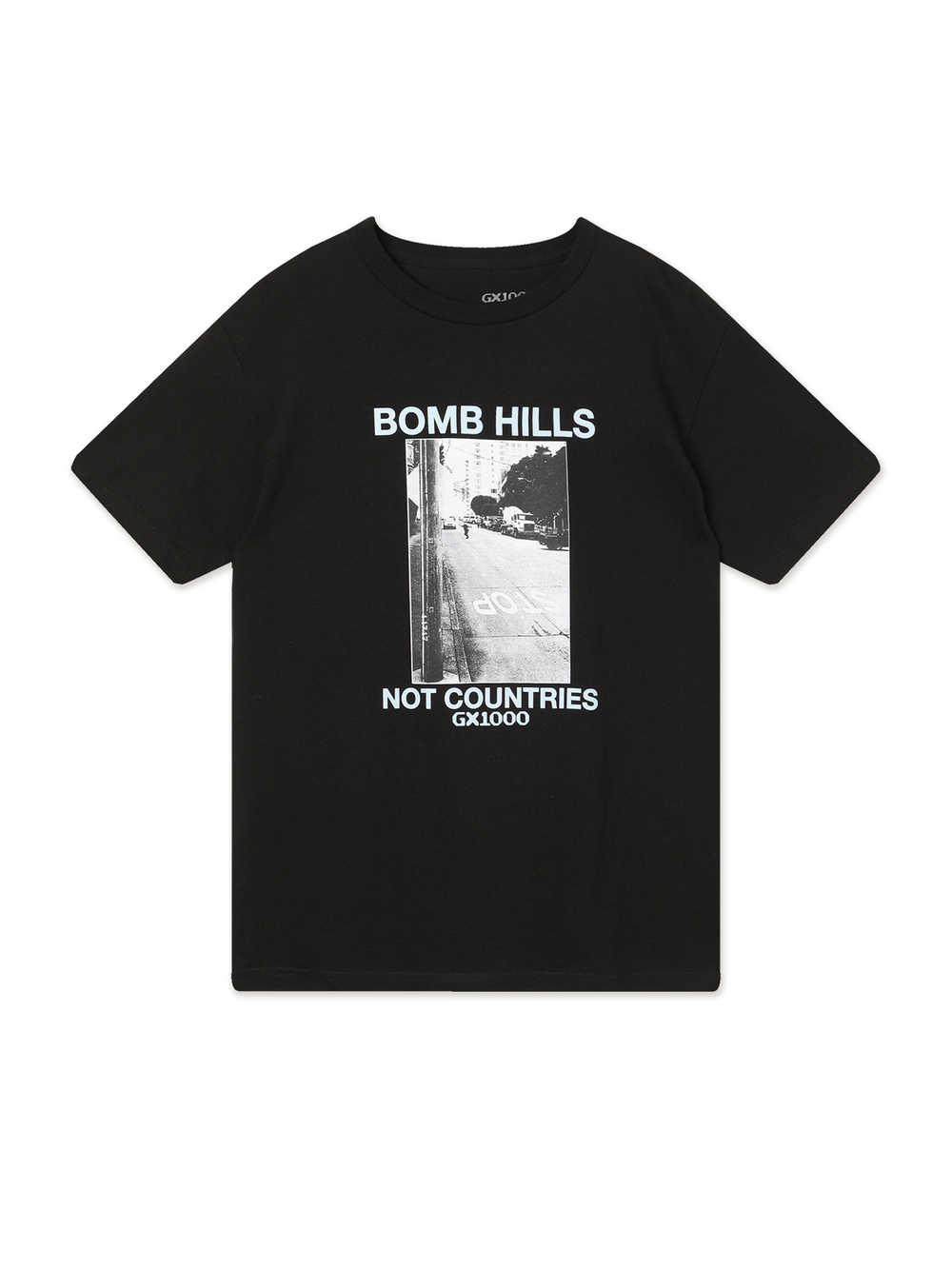 Мужская Футболка Bomb Hills Not Countries