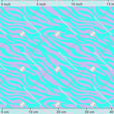 зебра на голубом by AnastasiaNikitina 429 DPI