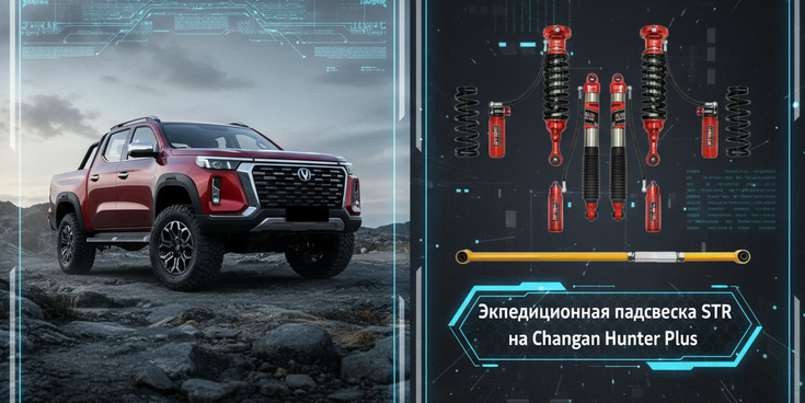 Комплект регулируемой подвески 2" ST8000 DSC