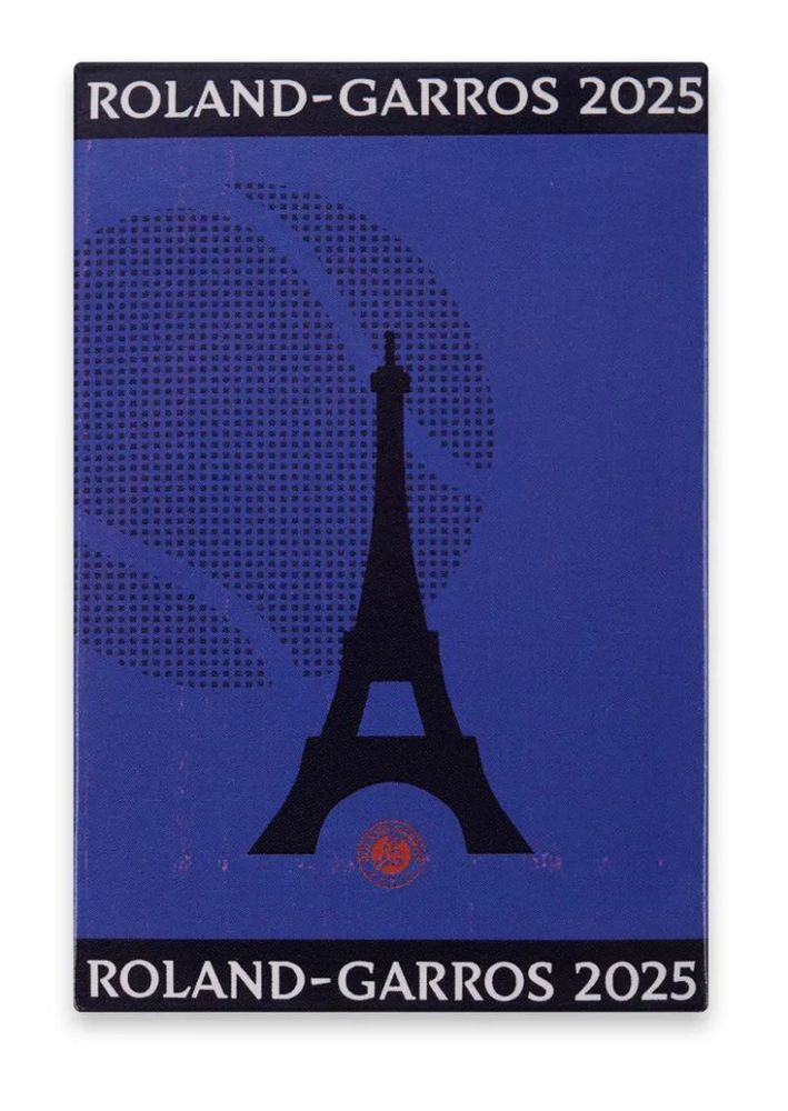 Gadzet Roland Garros Eiffel Полотенце теннисное 2025 Магнит