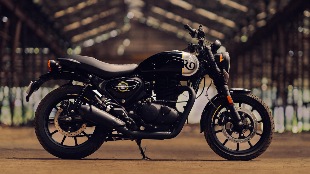 Royal Enfield Hunter 350 Rebel Black