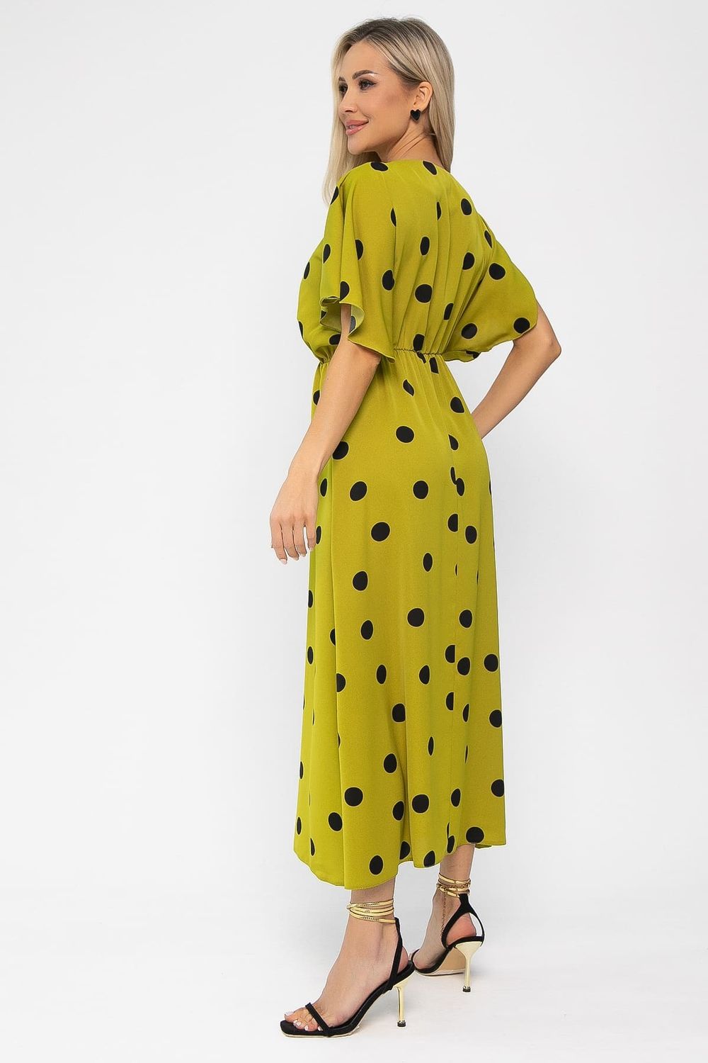 Платье Летнее настроение (зеленое яблоко) П13729-7М LT Collection