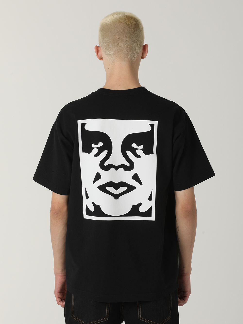 Мужская Футболка Obey Bold Icon Heavyweight