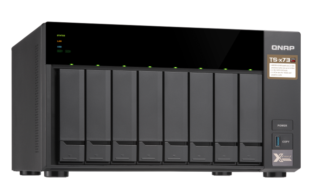 Сетевой RAID-накопитель  QNAP TS-873-4G