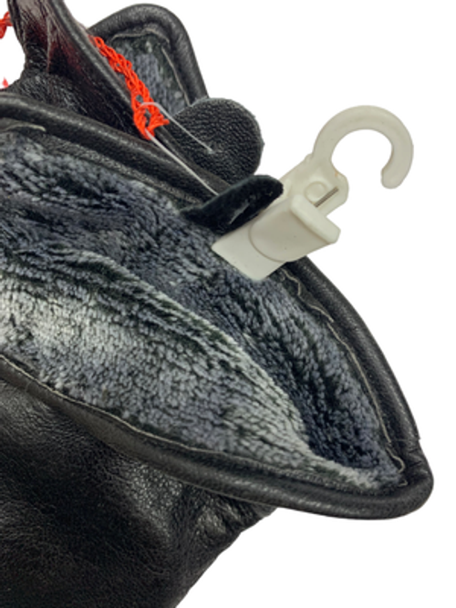 Перчатки. Женские. Материал верха: Кожаные. Подклад: Плюш-флис. 5 шт в упаковке.