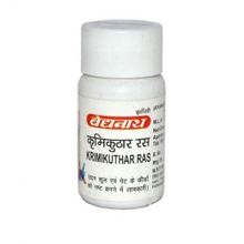 Таблетки от паразитов Krimikuthar Ras Baidyanath 80 таб
