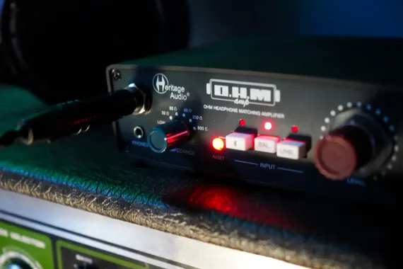 Heritage Audio O.H.M Amp Black Blue