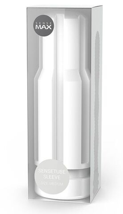 Сменный рукав SenseTube Sleeve для мастурбатора Sense Max (Цвет: белый)