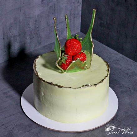 "Ваза с ягодами" (декор)