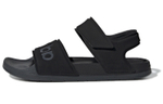 Adidas Adilette Sandal polyester Velcro beach sandals men and women same style black