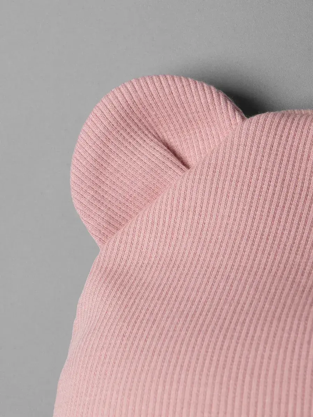 Шапка детская на осень с ушками