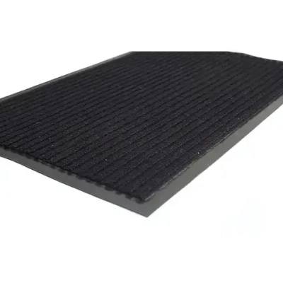 Коврик влаговпитывающий ребристый 40*60 см СТАНДАРТ черный