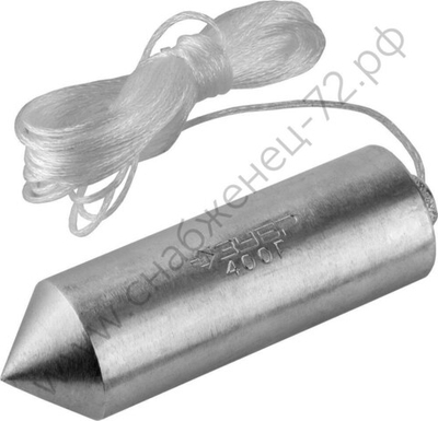 ЗУБР 5 м, 600 г, в пластиковом контейнере, строительный отвес со шнуром (0636-600)