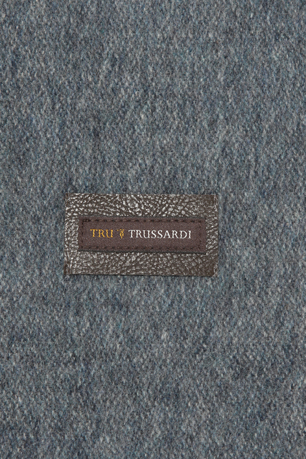 Плед двухсторонний 130x180 Trussardi Picture синий фото
