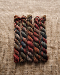 Носочная пряжа с пухом яка "Мандала" (мини)