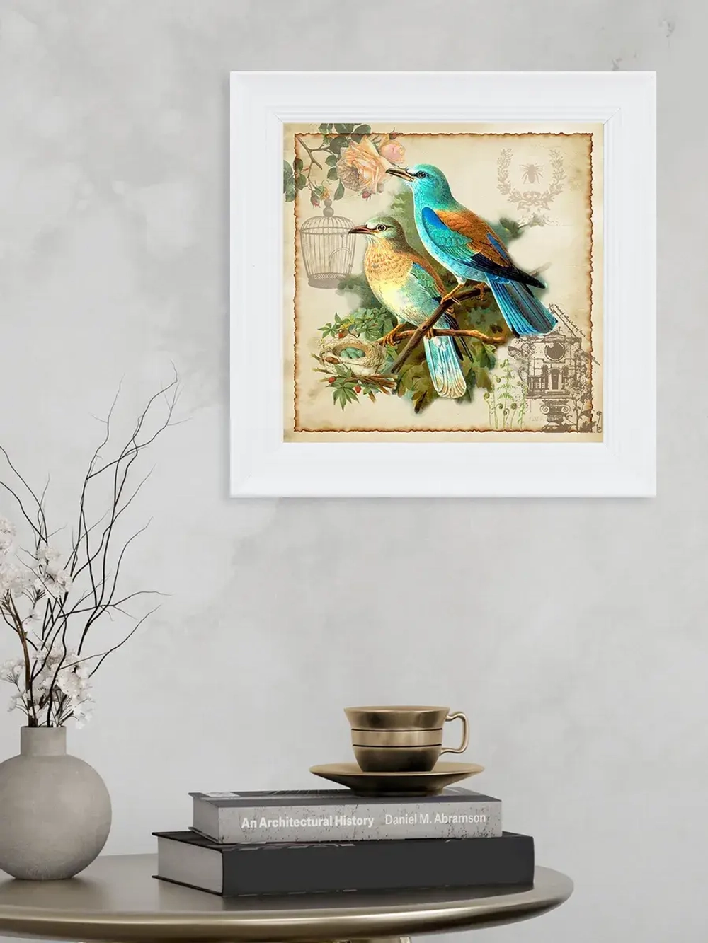 Картина на стену интерьерная на холсте 25*25 см