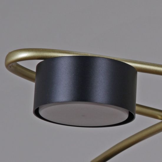 06658-0.3-08 GD+BK GX53 светильник потолочный