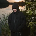 Худи Смерч оверсайз на молнии Флиска #7 черное