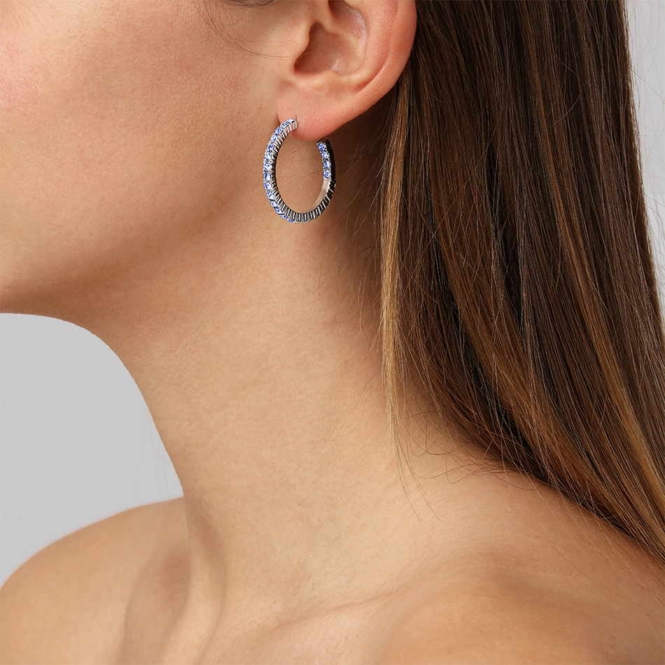 Серьги Dyrberg Kern PINA SS LIGHT BLUE 480052