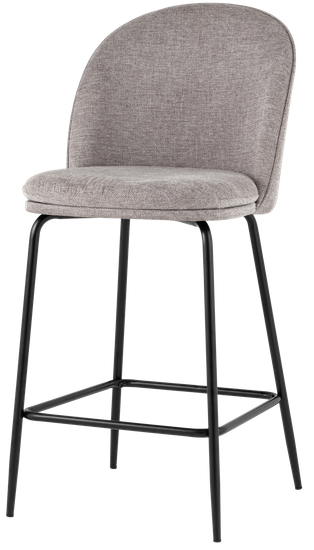 Стул полубарный Бонни светло-серый