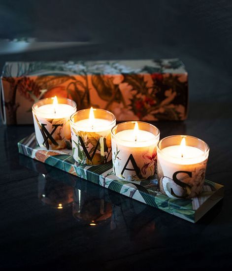 Xmas Capsule, подарочный набор ароматических свечей Capsule collection, Pernici