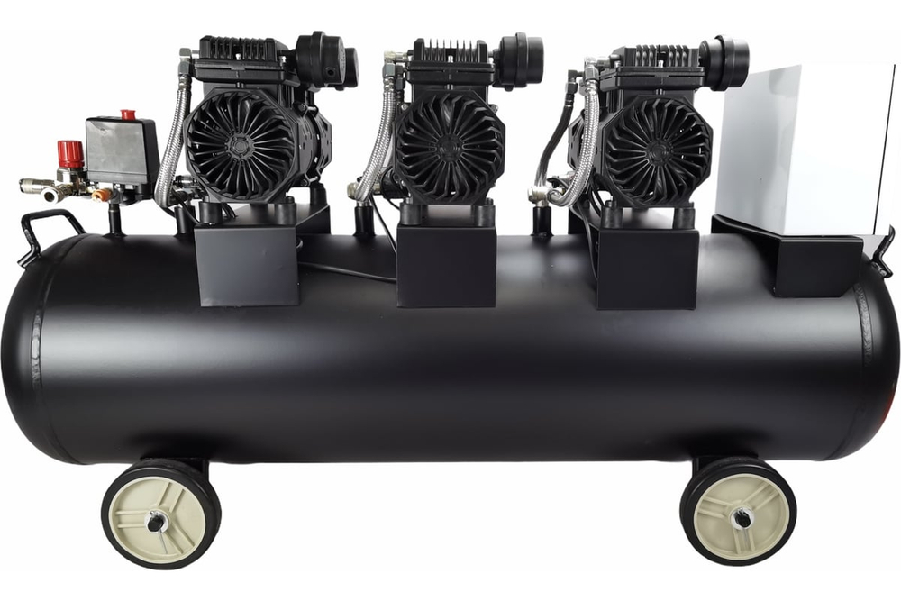 Компрессор малошумный Pegas pneumatic PG-4200 /безмасляный. Производительность460 л/мин, тип-поршневой