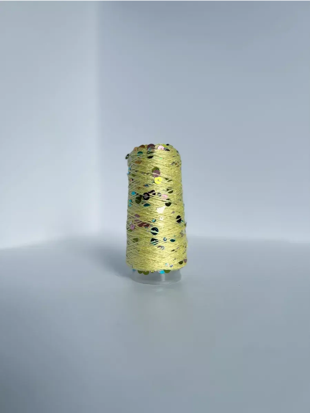 Пряжа хлопок с королевскими пайетками