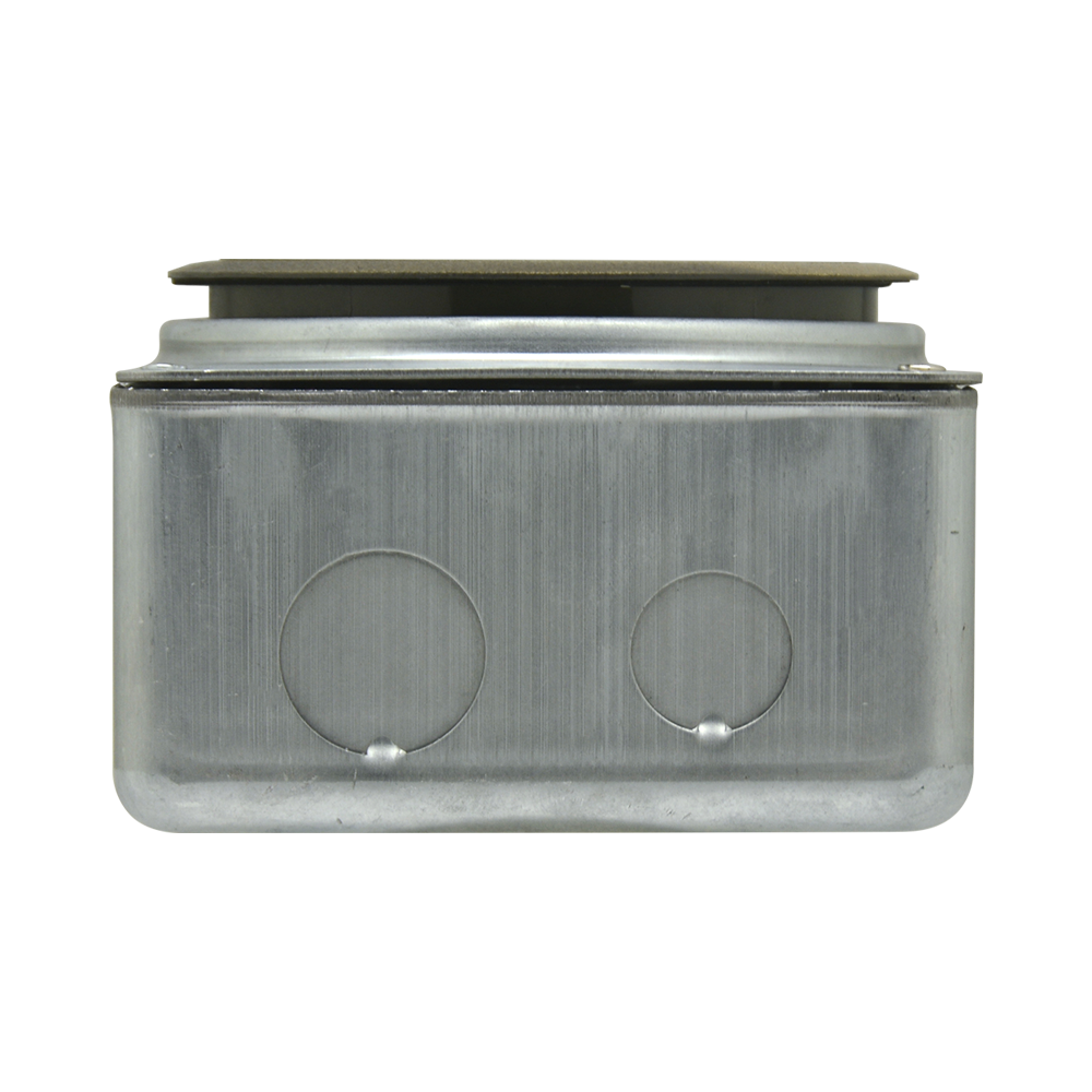 Лючок в пол 3 мод. (1 мод. 45х45 мм. + 1 мод. 22.5х45 мм.),  античная латунь