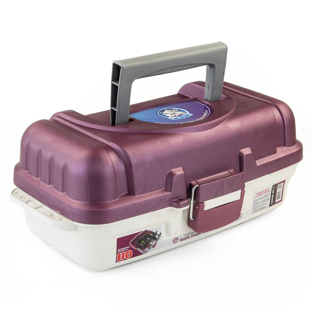 Ящик рыболовный Три Кита ЯР-1 (370*190*150) 1 лоток