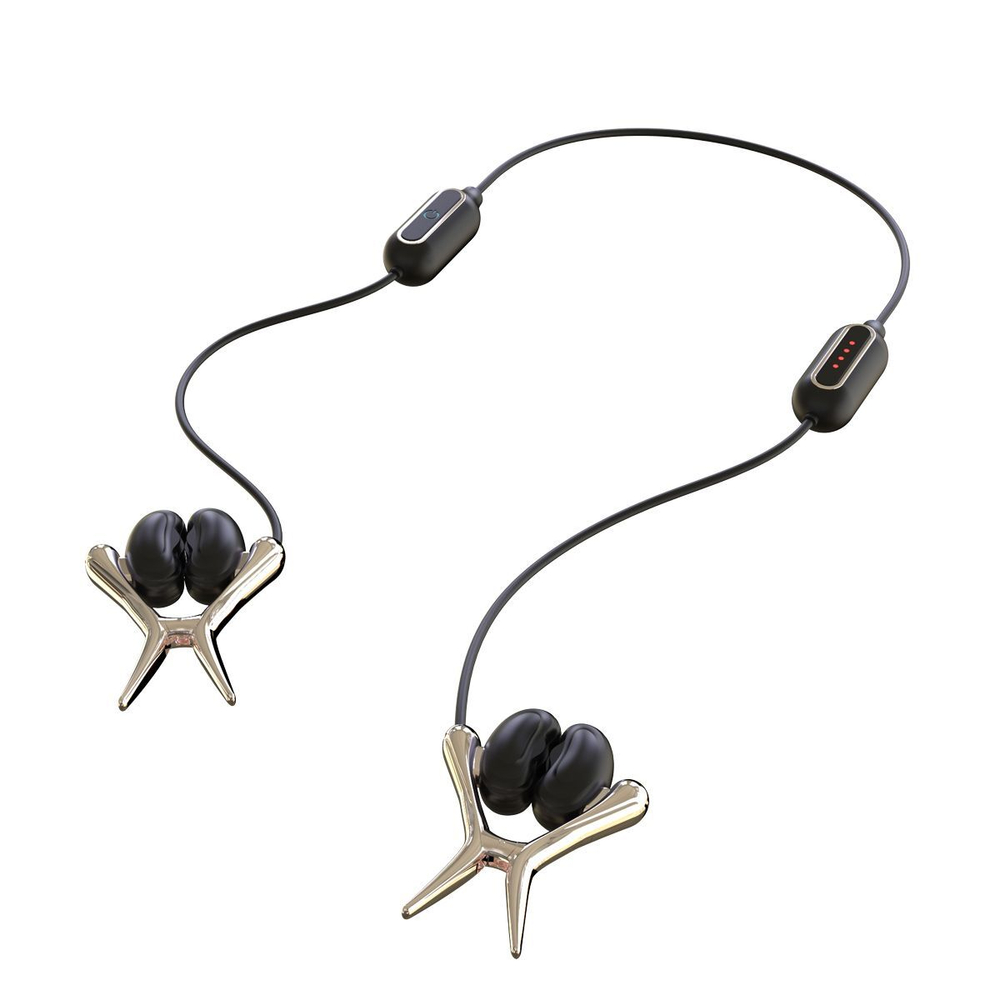 Интерактивные вибрирующие зажимы для сосков N1