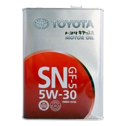 Моторное масло TOYOTA Motor Oil SN 5w30 4л Япония