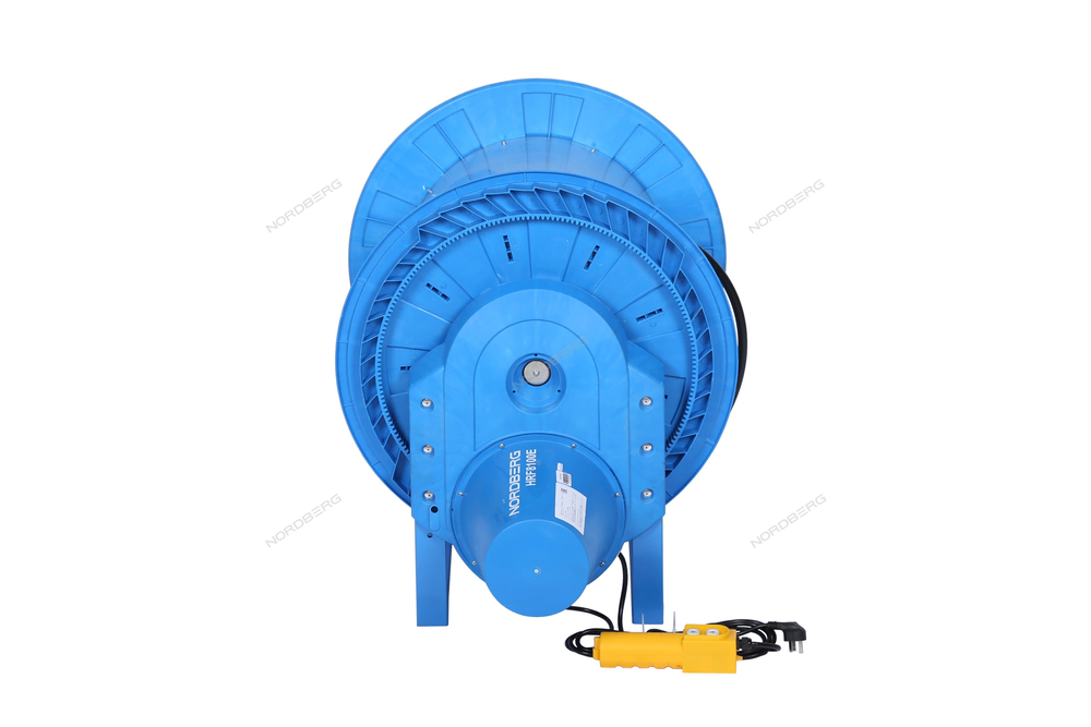 Катушка для сбора выхлопных газов с автоматическим приводом со шлангом L=8 м, D=100 мм и насадкой NORDBERG HRF8100E-KIT