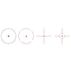 Прицел коллиматорный Vector Optics Ratchet 1x23x34 Gen2, RGD - фото 7