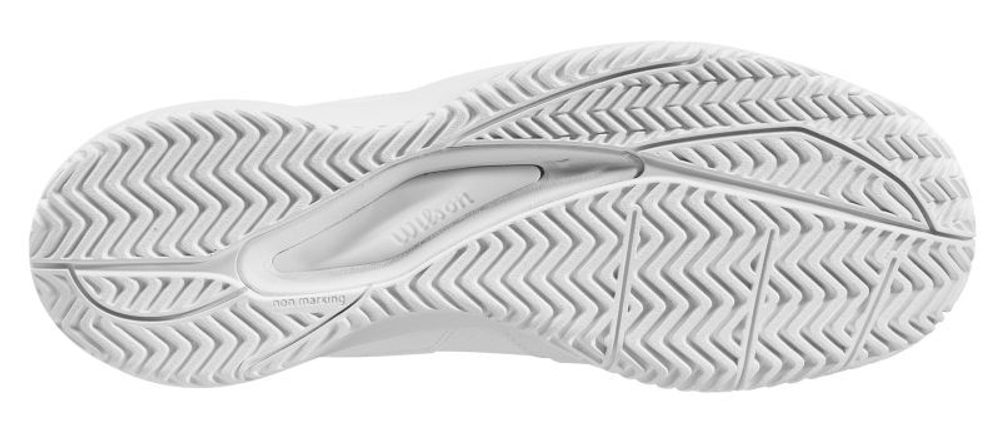 Мужские кроссовки теннисные Wilson Rush Pro Ace - белый, черный