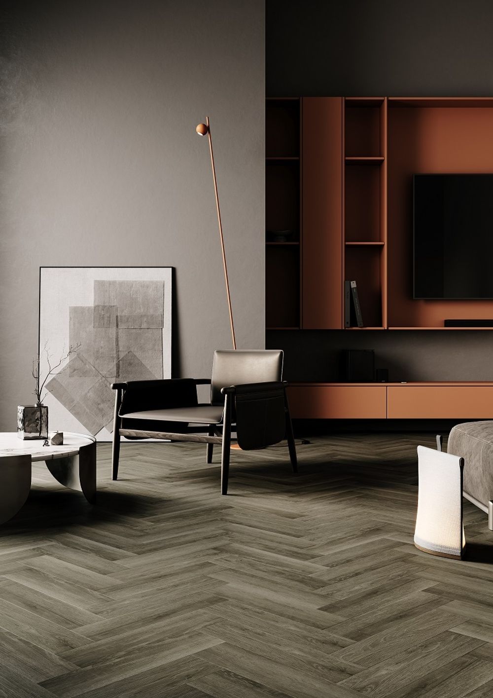 Fargo Herringbone Дуб Верде, 1,12 м²